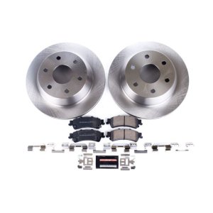 Chevrolet Astro Brake Kit - Rear - PowerStop - Autospecialty Rotors + Z17 Evolution Plus Ceramic Pads - `03-`05