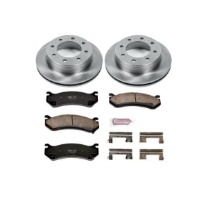 Chevrolet Silverado 1500 HD Brake Kit - Rear - PowerStop - Z17 Evolution Plus Ceramic Pads + Autospecialty Rotors - `01-`03