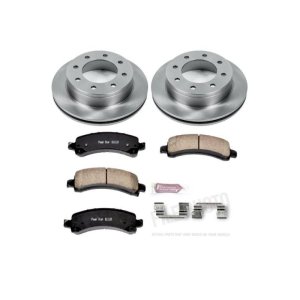 Chevrolet Express 2500 Brake Kit - Rear - PowerStop - Autospecialty Rotors + Z17 Evolution Plus Ceramic Pads - `03-`17