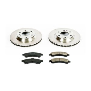 Buick Rainier Brake Kit - Front - PowerStop - OE Style Rotors + Z17 Evolution Plus Ceramic Pads - `04-`05