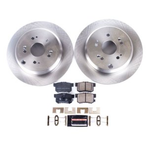 Acura RDX Brake Kit - Rear - PowerStop - Z17 Evolution Plus Ceramic Pads + Autospecialty Rotors - `10-`18