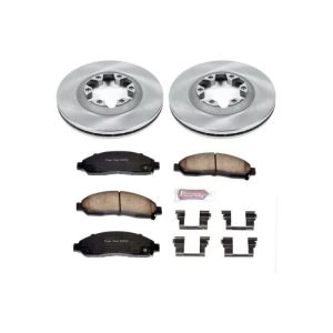 Chevrolet Colorado Brake Kit - Front - PowerStop - Z17 Evolution Plus Ceramic Pads + Autospecialty Rotors - `04-`08