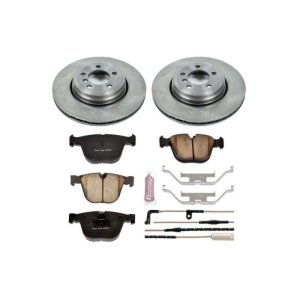 BMW 7 Series Brake Kit - Rear - PowerStop - Z17 Evolution Plus Ceramic Pads + Autospecialty Rotors - `02-`05