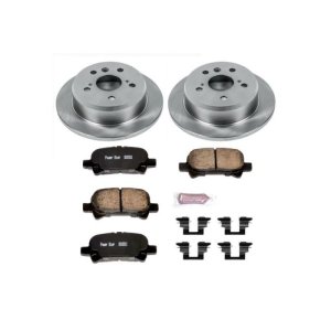 Toyota Avalon Brake Kit - Rear - PowerStop - Z17 Evolution Plus Ceramic Pads + Autospecialty Rotors - `05-`07