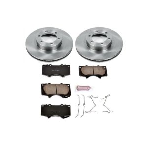 Lexus GX470 Brake Kit - Front - PowerStop - Z17 Stock Replacement Rotors + Z17 Evolution Plus Ceramic Pads - `03-`09