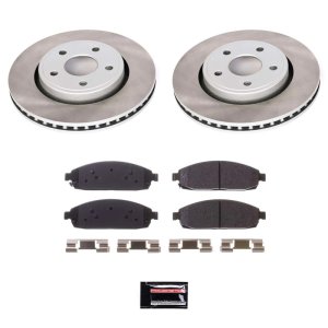 Lexus GX470 Brake Kit - Front + Rear - PowerStop - Autospecialty Rotors + Z17 Evolution Plus Ceramic Pads - `03-`09