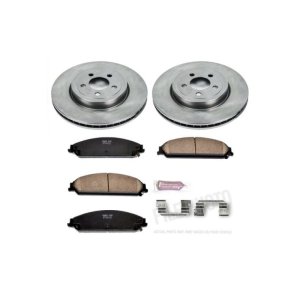 Dodge Magnum Brake Kit - Front - PowerStop - Autospecialty Rotors + Z17 Evolution Plus Ceramic Pads - `05-`08