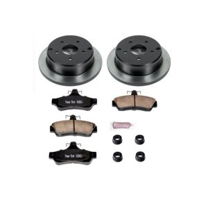 Pontiac GTO Brake Kit - Rear - PowerStop - Z17 Stock Replacement Rotors + Evolution Plus Ceramic Pads - 2004