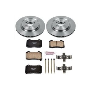 Cadillac CTS Brake Kit - Rear - PowerStop - Z17 Evolution Plus Ceramic Pads + Autospecialty Rotors - `04-`07