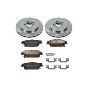 Cadillac CTS Brake Kit - Rear - PowerStop - Z17 Evolution Plus Ceramic Pads + Autospecialty Rotors - `06-`07
