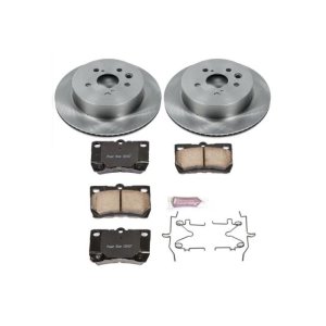Lexus GS300 Brake Kit - Rear - PowerStop - Z17 Evolution Plus Ceramic Pads + Autospecialty Rotors - 2006