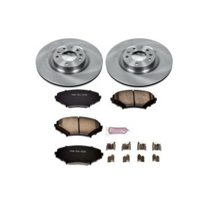 Mazda RX-8 Brake Kit - Front - PowerStop - Z17 Evolution Plus Ceramic Pads + Autospecialty Rotors - `04-`11