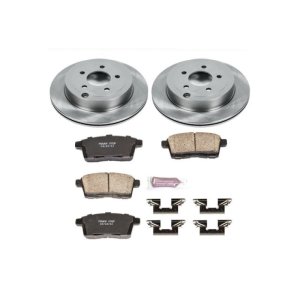 Ford Edge Brake Kit - Rear - PowerStop - Z17 Evolution Plus Ceramic Pads + Autospecialty Rotors - `07-`10 Ford Edge Brake Kit - Rear - PowerStop - Z17 Evolution Plus Ceramic Pads + Autospecialty Rotors - `07-`10