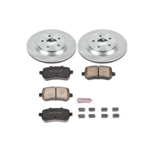 Ford Freestar Brake Kit - Rear - PowerStop - Z17 Evolution Plus Ceramic Pads + Autospecialty Rotors - `04-`07