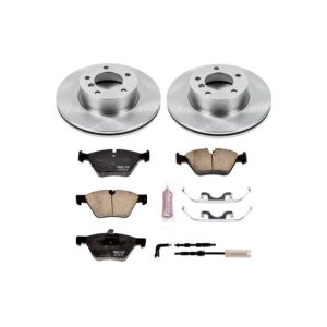 BMW 3 Series Brake Kit - Front - PowerStop - Evolution Plus Rotors + Z17 Ceramic Pads - 2006