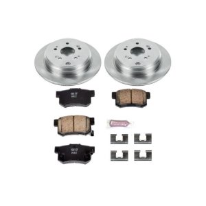 Acura RDX Brake Kit - Rear - PowerStop - Z17 Evolution Plus Ceramic Pads + Autospecialty Rotors - `07-`09