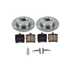 Chrysler Crossfire Brake Kit - Rear - PowerStop - Autospecialty Rotors + Z17 Evolution Plus Ceramic Pads - `04-`08