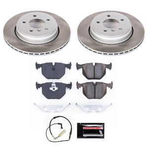 Honda Odyssey Brake Kit - Front + Rear - PowerStop - Autospecialty Rotors + Z17 Evolution Plus Ceramic Pads - `02-`04