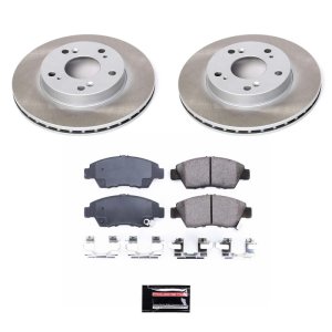 GMC Savana 3500 Brake Kit - Front + Rear - PowerStop - Autospecialty Rotors + Z17 Evolution Plus Ceramic Pads - `03-`08
