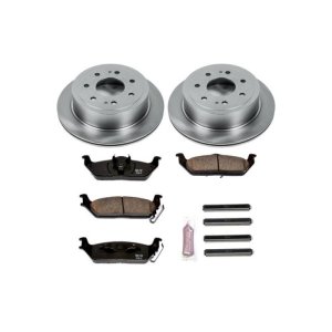 Ford F-150 Brake Kit - Rear - PowerStop - Z17 Evolution Plus Ceramic Pads + Autospecialty Rotors - `04-`11