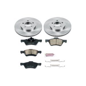 Ford Escape Brake Kit - Front - PowerStop - Z17 Evolution Plus Ceramic Pads + Autospecialty Rotors - `08-`10