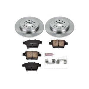 Ford Five Hundred Brake Kit - Rear - PowerStop - Z17 Ceramic Pads + Autospecialty Rotors + Stainless-Steel Hardware - `05-`07