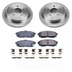 Mazda MPV Brake Kit - Rear - PowerStop - Z17 Evolution Plus + Autospecialty - `04-`06