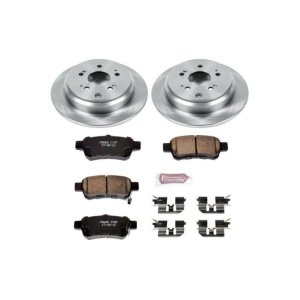 Honda Odyssey Brake Kit - Rear - PowerStop - Z17 Evolution Plus Rotors + Ceramic Pads - `05-`10 Honda Odyssey Brake Kit - Rear - PowerStop - Z17 Evolution Plus Rotors + Ceramic Pads - `05-`10