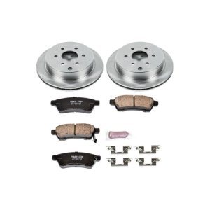 Nissan Frontier Brake Kit - Rear - PowerStop - Autospecialty Brake Rotors + Z17 Evolution Plus Ceramic Pads - `05-`18 Nissan Frontier Brake Kit - Rear - PowerStop - Autospecialty Brake Rotors + Z17 Evolution Plus Ceramic Pads - `05-`18
