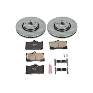 Lexus GS350 Brake Kit - Front - PowerStop - OE Style Rotors + Z17 Evolution Plus Ceramic Pads - `07-`11
