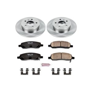 Buick Lucerne Brake Kit - Rear - PowerStop - Z17 Evolution Plus + Autospecialty Rotors - `06-`11