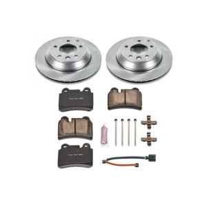 Volkswagen Touareg Brake Kit - Rear - PowerStop - Z17 Evolution Plus Rotors + Z17 Ceramic Pads - 2006