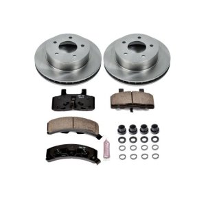 Chevrolet Astro Brake Kit - Front - PowerStop - Autospecialty Rotors + Z17 Evolution Plus Ceramic Pads - `90-`02