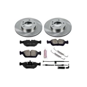 BMW 323Ci Brake Kit - Front - PowerStop - Z17 Stock Replacement Rotors + Z17 Evolution Plus Ceramic Pads - 2000