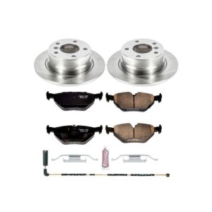 BMW Z4 Brake Kit - Rear - PowerStop - Z17 Stock Replacement Rotors + Evolution Plus Ceramic Pads - `03-`05