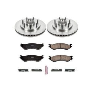 Ford F-150 Brake Kit - Front - PowerStop - Autospecialty Rotors + Z17 Evolution Plus Ceramic Pads - `00-`01