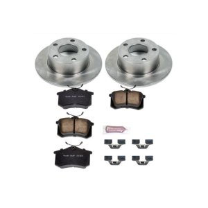 Audi A6 Brake Kit - Rear - PowerStop - Z17 Stock Replacement Brake Kit - `98-`04