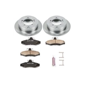 Mitsubishi Diamante Brake Kit - Rear - PowerStop - Autospecialty Rotors + Z17 Evolution Plus Ceramic Pads - `97-`04