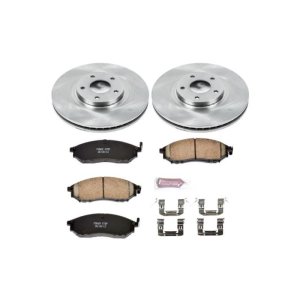 Nissan Murano Brake Kit - Front - PowerStop - OE Style Rotors + Z17 Evolution Plus Ceramic Pads - `11-`14
