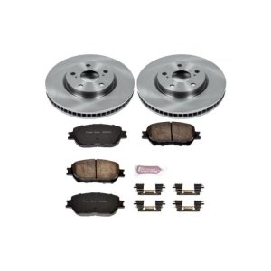 Lexus GS300 Brake Kit - Front - PowerStop - Z17 Evolution Plus Ceramic Pads + Autospecialty Rotors - 2006