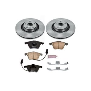Audi A6 Quattro Brake Kit - Front - PowerStop - Z17 Stock Replacement - `05-`11