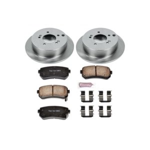 Hyundai Tucson Brake Kit - Rear - PowerStop - Z17 Stock Replacement + Evolution Plus Ceramic Pads - `10-`15