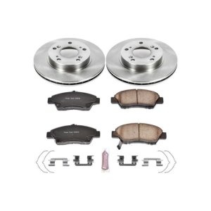 Honda CR-Z Brake Kit - Front - PowerStop - Autospecialty Rotors + Z17 Ceramic Pads - `11-`15