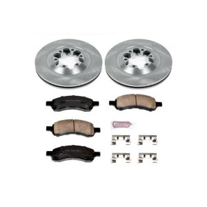 Chevrolet Colorado Brake Kit - Front - PowerStop - Z17 Evolution Plus Ceramic Pads + Autospecialty Rotors - `09-`12