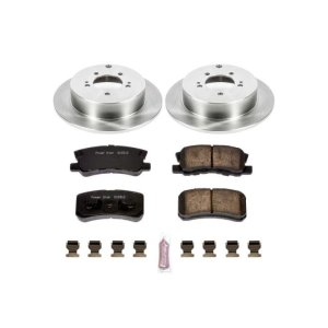 Mitsubishi Outlander Brake Kit - Rear - PowerStop - Autospecialty Rotors + Z17 Evolution Plus Ceramic Pads - `07-`13