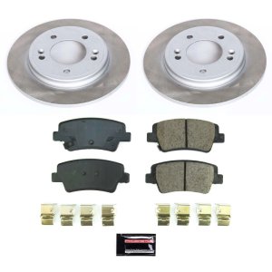 Buick LaCrosse Brake Kit - Front + Rear - PowerStop - Z17 Evolution Plus Ceramic Pads + Autospecialty Rotors - 2011