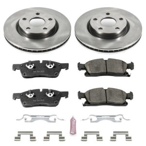 Pontiac G8 Brake Kit - Front - PowerStop - Z17 Evolution Plus Ceramic Pads + Autospecialty Rotors - `08-`09