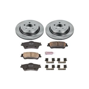 Chevrolet Caprice Brake Kit - Rear - PowerStop - Autospecialty Rotors + Z17 Evolution Plus Ceramic Pads - `11-`17