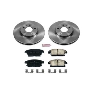 Buick Verano Brake Kit - Front - PowerStop - Autospecialty Rotors + Z17 Evolution Plus Ceramic Pads - `12-`17