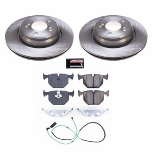 BMW M3 Brake Kit - Rear - PowerStop - Autospecialty Rotors + Z17 Evolution Plus Ceramic Pads - `01-`06 BMW M3 Brake Kit - Rear - PowerStop - Autospecialty Rotors + Z17 Evolution Plus Ceramic Pads - `01-`06